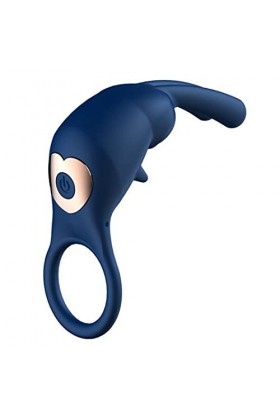 Double Pene-trátion Anneau PénIs Anneau Triple de Retard Physique en Silicone Souple,exerciseur à Domicile pour Homme ZA7