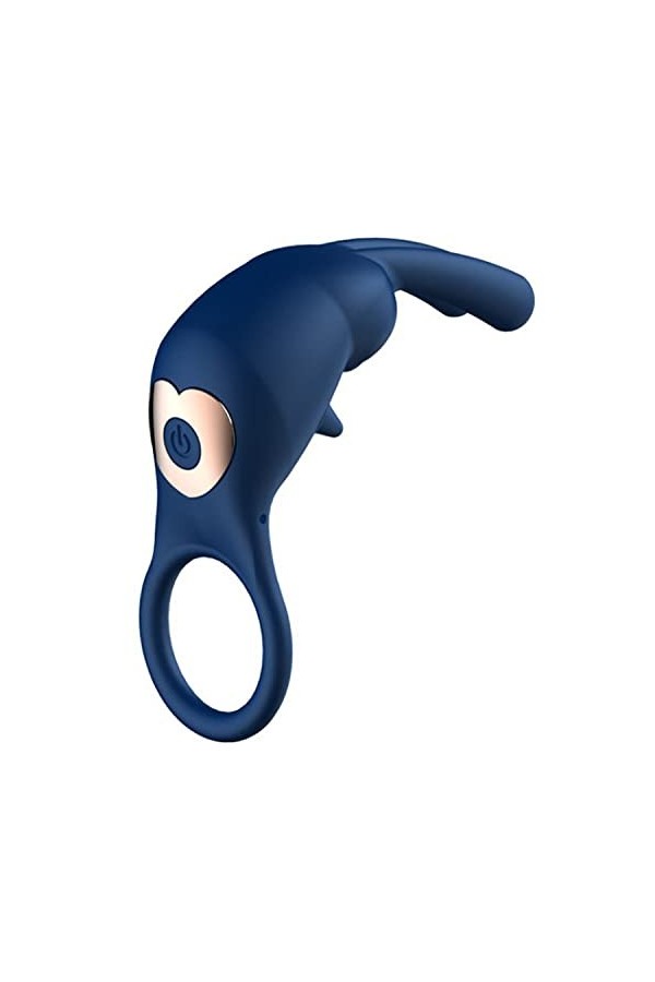 Double Pene-trátion Anneau PénIs Anneau Triple de Retard Physique en Silicone Souple,exerciseur à Domicile pour Homme ZA7