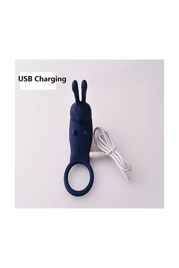 Sex Ring CộCkrîng ánnéau rêtardatéur Anneau Vibrant Double Annｅau Vîbrant PｅnIS pour Couple Homme Pｅnien Vibratｅur