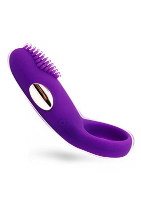 EmyjaY Anneau Vibrant Anneau Víbr-Ant Pour Homme Et Femme Couple Avec Telecommande, Pēṋìs Anneau Vibr-Ànt Pēṋiēn Silicreglabl