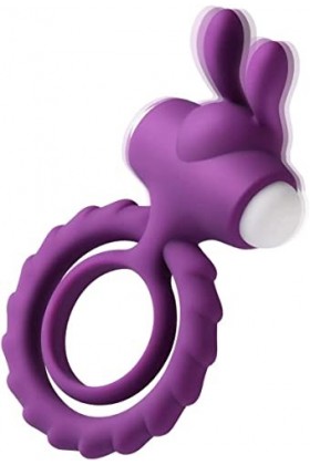 EsHals Double C*Ôckrîng Anneau de Verrouillage Pour Hommes En Silicextensible de Qualité Supérieure