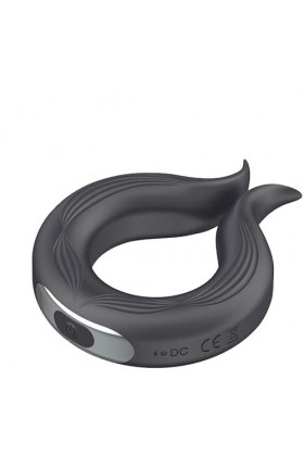 Cockring Homme Vibromasseurs,Durable Anneau Vibrant PÉNIS Sèxtôyse Anneau PÉNIS Plus Plaisir testiculaire M-asseur Étanche 