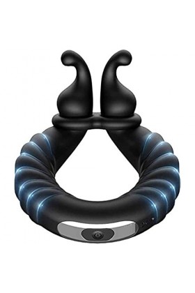 EsHals Anneau Penien de Massage Homme Durable Sîliconê Rêtardemént Anneau PéNis Anneau Vibrant Pé*Nis Pour Vibrant Cöcķcoup