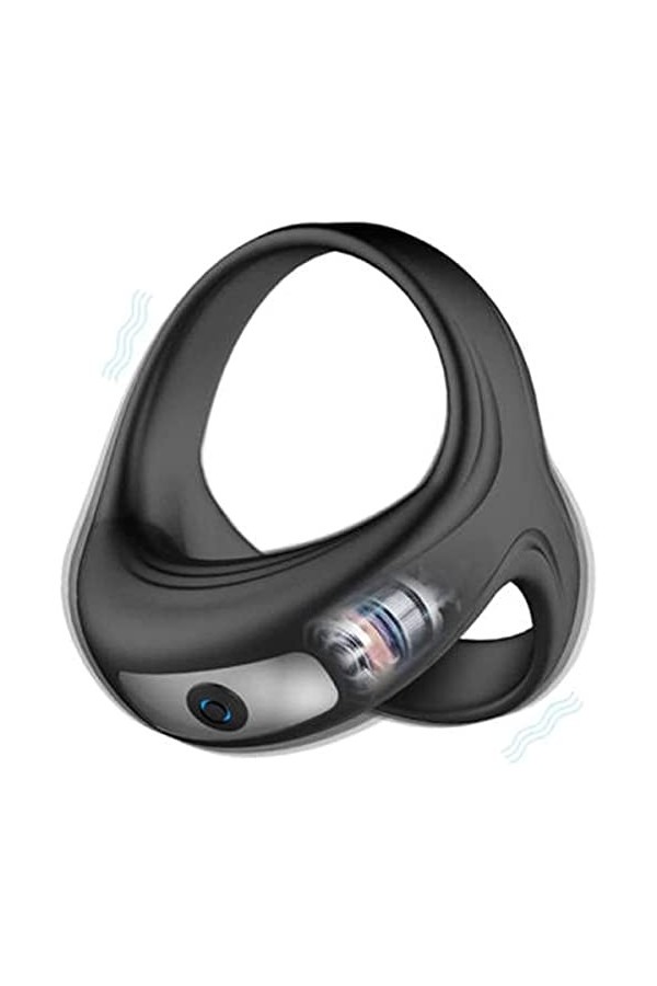 EsHals Retard Anneaux de Daventure Vibrant Cọck Rịng Ajustable Verrouillage Anneau Silichomme Exercer Cöcķpennis Couple Plais