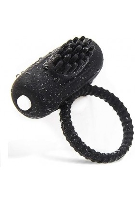 EsHals Anneau de P-Ê?Is En Siliccouple 7 Vitesses T-Shirt Vibrant Cli-Toris Anneau de Massage Charge Usb Étanche, Anneau de R