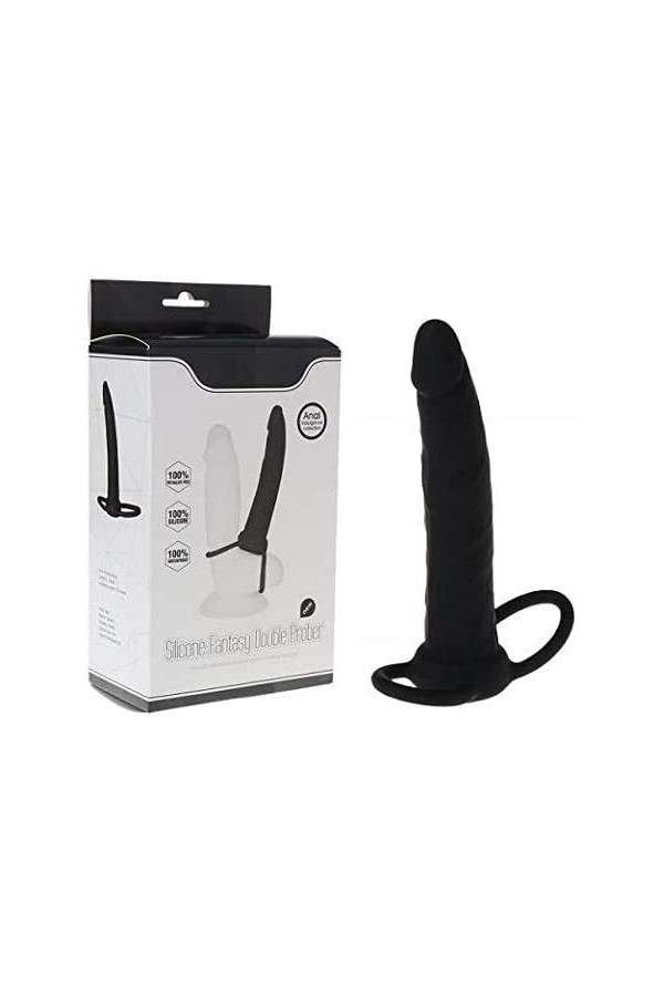 FLEAGE Forte Double Pénien Vibrant M-Asseur T-Shirt Anneau Vibrant Plaisir Anneau Anneau Homme Sèxtôyse Silictesticulai