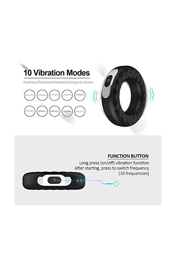 EsHals Vîbrômâsseurs Féminin Clîtôridien Masculin Anneaux Penien Homme, Anneau Vibrant ＰéNis Couple Pour Femme Clitờridiên S