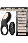 Mini Vibrateur Anneau Pẹnis Homme,étanche Silicone Anneau pénis Homme doux réglable Doux sex toyspour pour homme NW6