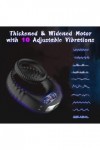 Vîbrômâsseurs Féminin Clîtôridien 10 Vibration Anneau Penien - Chargement USB Anneau Homme pour Couple Éjaculation Masculine 