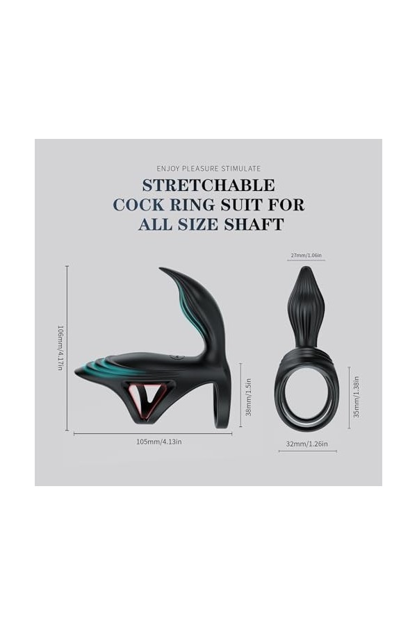 Vîbröḿásseǘrs Pour Hömme Sêẍtõyše Homme Sềx Gǟy Aññeàu Pènǐèn - Anneau Hómme Silîcòne Vîbrômǎssêửr Anneaǖx Mà?tūrb???e Hoḿme 