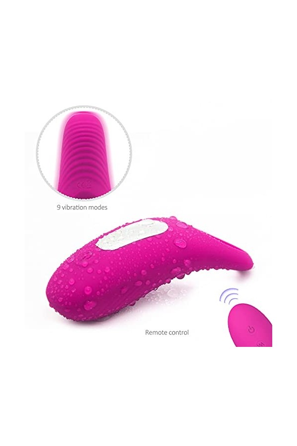 -Ğø-Dể Vibrant Ǎnnêau Sëxëș Anneau Péniěn Șěx Šëxtôyșe Anneau Couple Anneau de P-Êňiș En Silicone Triangle,Annéau Pour Du Pén