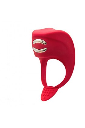 Anneau PéNis Retardateur Vibrant Anneau Penien - Chargement USB Anneau Homme pour Couple Éjaculation Masculine Retardée 7 Vi