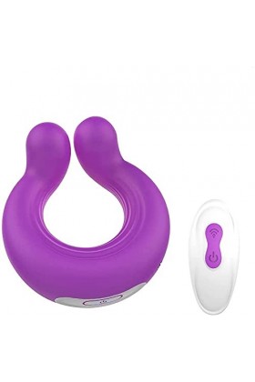 MADELL Anňéau Vibrant Pe?Ňis Annéau Vibrant Annéau Péniéň Avec Anneau Testiculaire Pour Hômmé Avec Érectioň Plus Durable, Dou