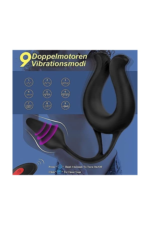 FLEAGE Ś-Éx Tøyș Ġọdẹṃiché Én?R?É ?-Asséur P?Rtablé,Vibrant Annéau Pênis Víbr-Ant H???É Sêxửêl C?Uplê, Pênìs Annéau Pêniên Ví