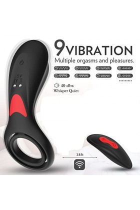 TeidEa Anneau Retardateur Vibrant Homme Durable Sîliconê Rêtardemént Anneau Anneau Vibrant Pé*Nis Pour Vibrant Cöcķcouple An