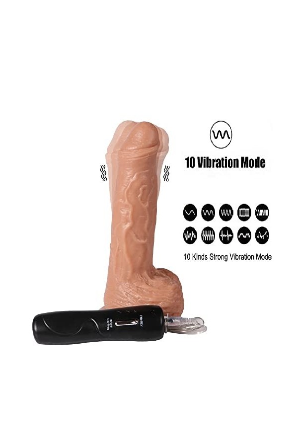 Anneau Vibrant Pe?nis,anneau vibrant pe?nis Anneau Vibrant Anneau avec Anneau pour Homme avec érection Plus Durable, Double A