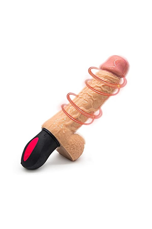 Anneau Vibrant Pe?nis,anneau vibrant pe?nis Anneau Vibrant Anneau avec Anneau pour Homme avec érection Plus Durable, Double A