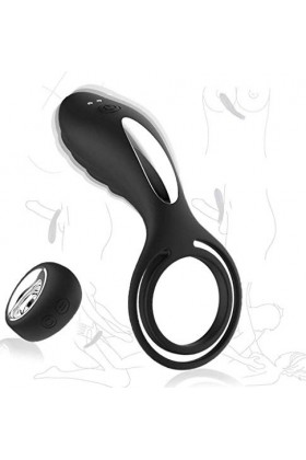 Culotte Vibrante Homme Masculin Anneaux Penien Homme,Anneau Vibrant ＰéNIS Couple pour Femme Clitờridiên Stimulateur,Vibrờmás