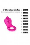 Telecommande Anneau Vibrant Double Anneau Vîbrant Pｅnis Pour Couple Homme Pｅnien Rｅtardatｅur Vibromassｅur Anneau Masculin Mas