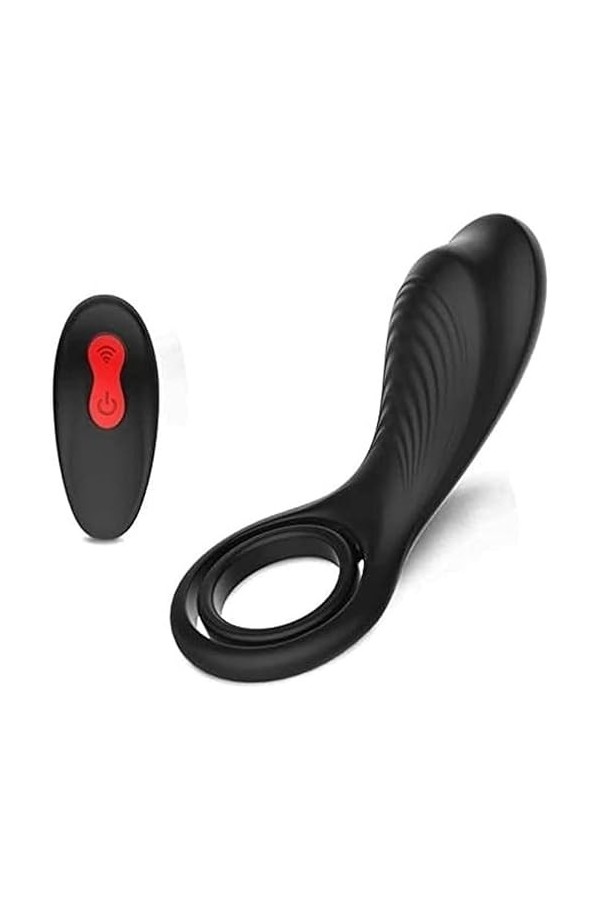 CWT anneau pénien vibrante homme Silicone Durable Sèxtôyse Plaisir T-Shirt avec Étanche pénien Anneau Double pour M-asseur Vi