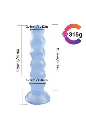 FLEAGE 7.7Inch Penetration Pour Couple M-Asseur Portable Fémmé Adultes Anneau de P-Êis En Siliccouple Vibrant Cli-Toris Annea