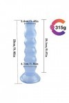 FLEAGE 7.7Inch Penetration Pour Couple M-Asseur Portable Fémmé Adultes Anneau de P-Êis En Siliccouple Vibrant Cli-Toris Annea