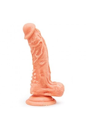 FLEAGE 7.7Inch Penetration Pour Couple M-Asseur Portable Fémmé Adultes Anneau de P-Ê?Is En Siliccouple Vibrant Cli-Toris Anne
