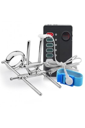 Formation de choc électrique masculin anneau de pénis amélioré civière anneau de pénis élastique réglable anneau de racine an