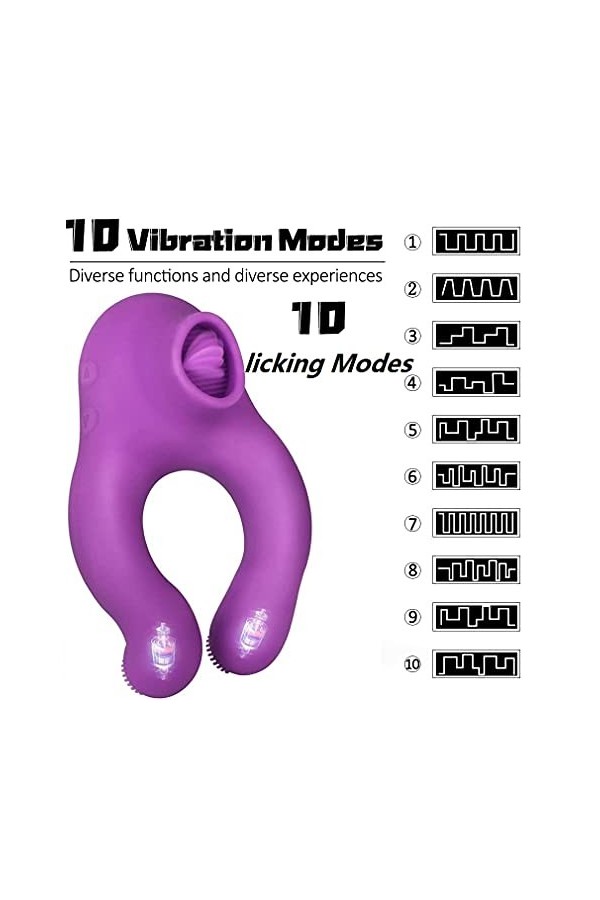 Mini Vibrateur Anneau Pẹnis Homme,étanche Silicone Anneau pénis Homme doux réglable Doux sex toyspour pour homme HZ29A