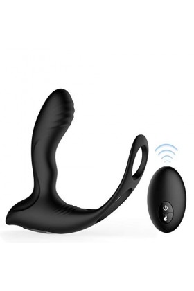 FLEAGE Vibromss、Ur Plug Aa Vibrat Uomo Anneau Penise Telecomando Senza Fili Sextos per Cőuples,Riscaldante 10 Vi Ration Di Fr