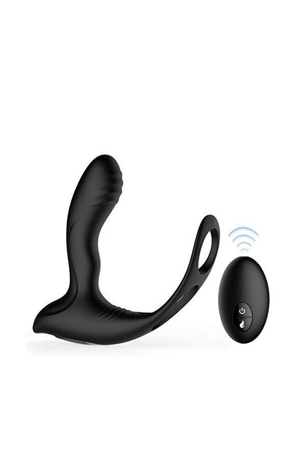 FLEAGE Vibromss、Ur Plug Aa Vibrat Uomo Anneau Penise Telecomando Senza Fili Sextos per Cőuples,Riscaldante 10 Vi Ration Di Fr