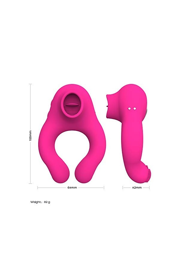Anneau Vibrant Aņņẹạú Péņis Sêxúêl avec Pẹnìẹņ Vìbràņt pour Homme et Femme Cọuple Télécommande, Pẹņìsìņg Vìbràņt Cọckrìņg VV3