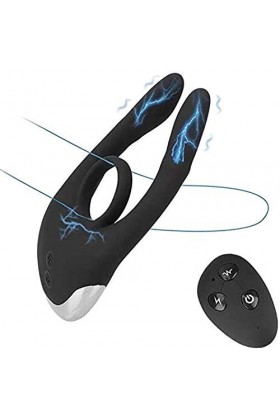 Anneau Vibrant Pèn-ièn Anneau Vibrant Homme Couple Silicone S-èxửèl, Vìbrｏmássěur Anneau Vibrant Masculin Femme Clìtｏ-rìdìěn 