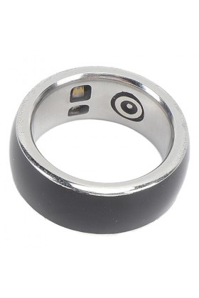 Alomejor Anneau de Suivi de santé, Suivi Toute la Journée Anneau de santé Intelligent étanche IPX8 Rechargeable pour lintéri