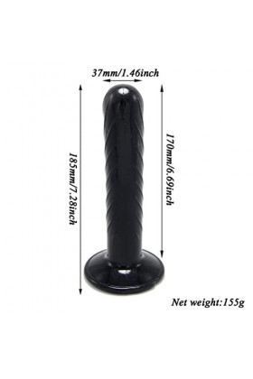 EsHals Double Penetration Pour Couple Anneau Vibrant P-Ê?Is En Silicvibrant Cli-Toris Anneau de Massage Étanche,Adapté Pour U