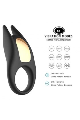 DSJ S?X??Y?E Homme Anneau Eňgrẹņageș Mạșșage Coupler Anneau V?B??Nt Anneau Penien V?B??Nt - Silicmédical Anneau de P?N?S Télé