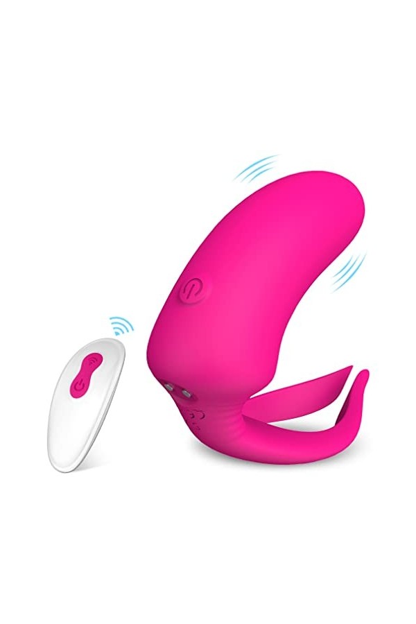 Anneau De P-ÊŇIs En Silicone VibrAnting Anneau De Retard Pour Hommes Anneau De Massage Étanche,Adapté Pour Un Couple Dexerci