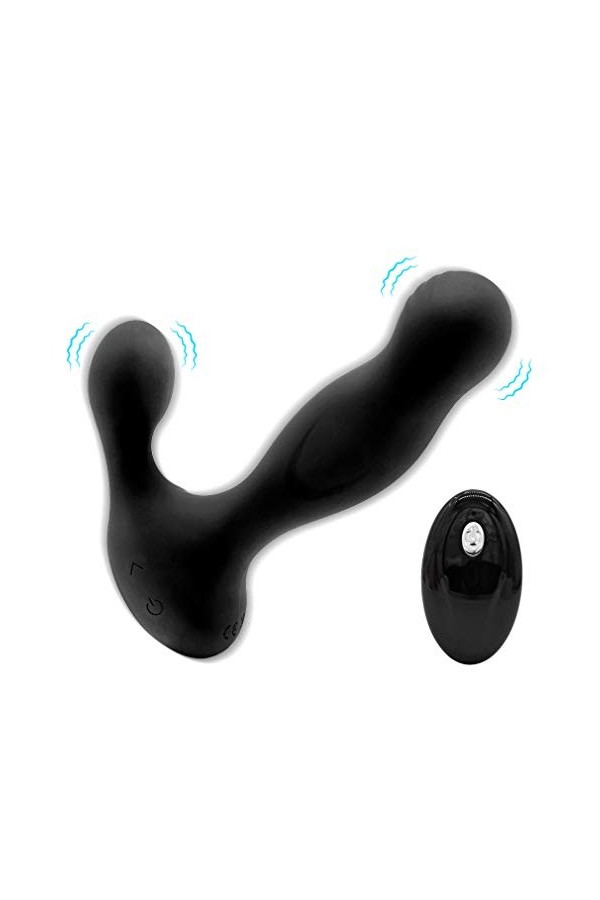 Double Penetrateur Couple Silicone Durable Sèxtôyse Plaisir T-Shirt avec Étanche pénien Anneau Double pour M-asseur Vibrant A