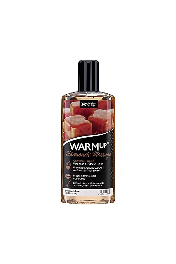 WARMup - 6184110000 - Huile chauffante comestible gout cerise - 150 ml