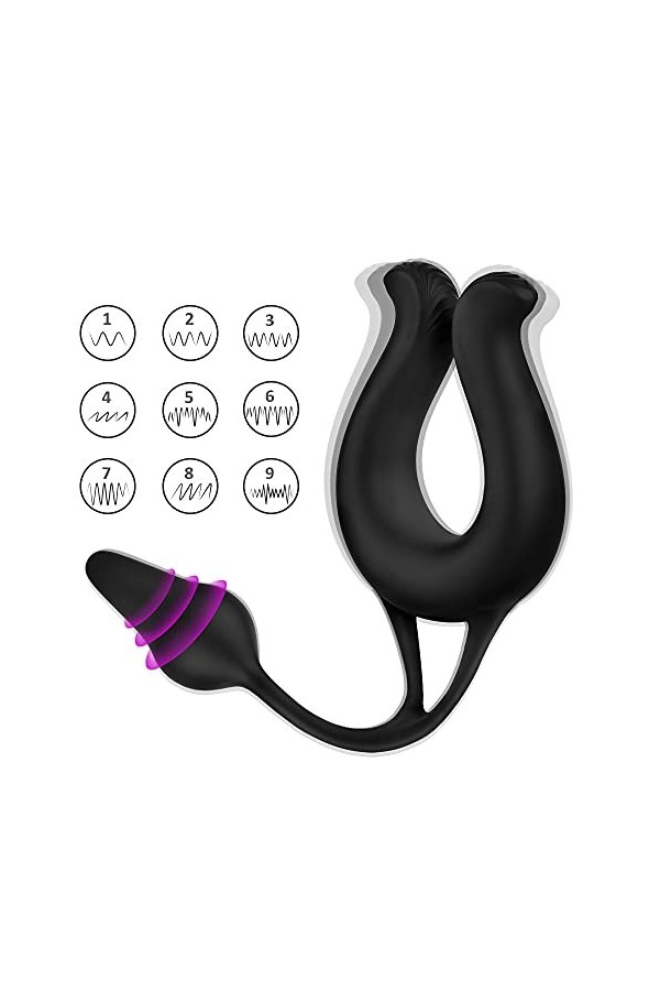Sex Ring Multifunctional Delay Locking Thin Ring Favorise Efficacement La Circulation Sanguine Et Améliore Leffet De Liquide