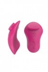 Mini Vibromasseur Papillon Clitoridien Rose/Rouge Portatif pour des orgasnmes rapides et discrets à porter sous les vêtements