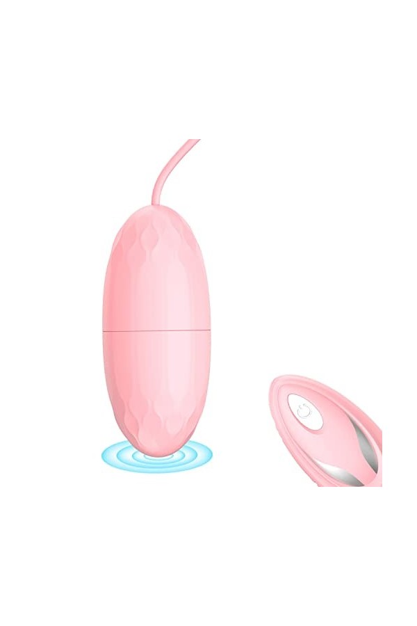 Couple Ġôdé Oeuf Fémme s?ňs Fịḷ Conception serrée Smart Heating Moteurs Télécommande Femme Vitesse Papillon Vibratòr Portabl