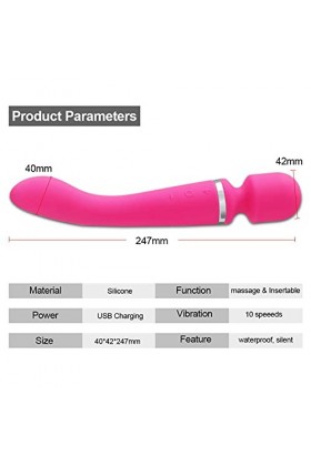 Vibreur 20 vitesses AV godes puissants Pour femmes jouets sexuels pour adultes clitoridien produits intimes pour adultes gode
