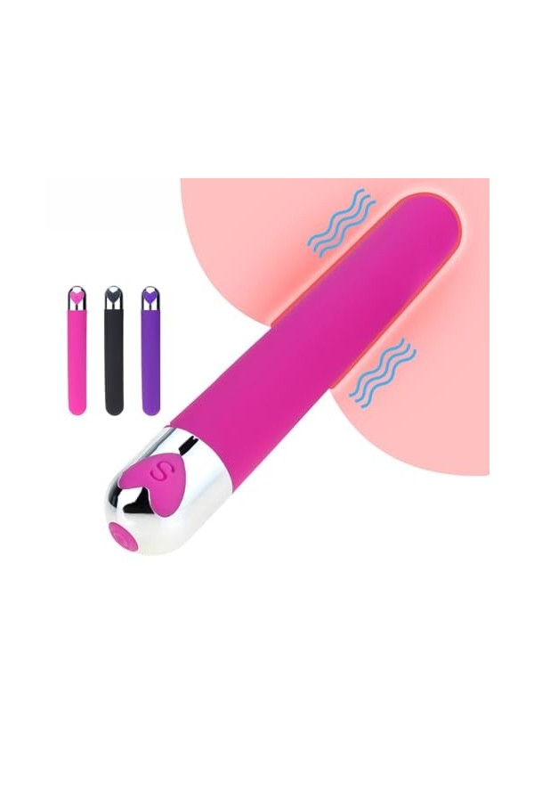 Vibreur Vibromasseur Clitoris et point G mamelon vibrer balle vibrant orgasme vagin gode 10 vitesses Pour voyage adulte balle
