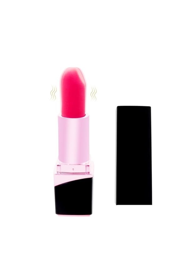 Vibreur Mini vibrateur de rouge à lèvres à 10 vitesses, chargeur USB, balle, Massage du mamelon, Clitoris, produit érotique, 