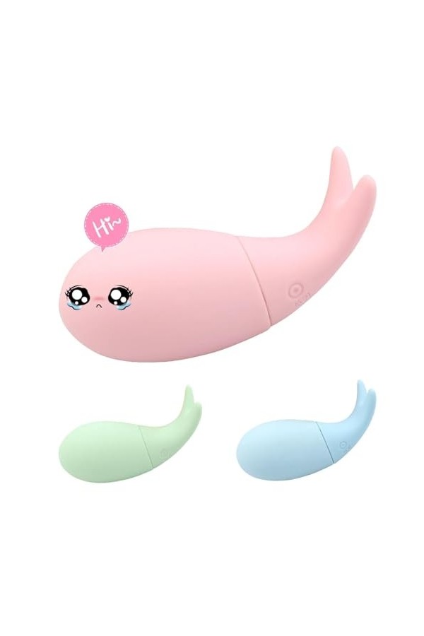 Vibreur Oeuf vibrant en forme de poisson, vibrateur vaginal, chargeur USB, point G, jouets sexuels pour adultes, Pour femmes,