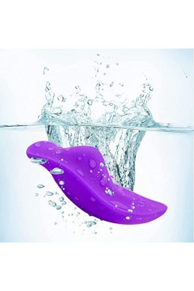 Vibromasseur de Sous-Vêtements Pour Femme Vibromasseur Pōint G Invisible Portable Télécommande Culotte Vibrante Clitoridienne