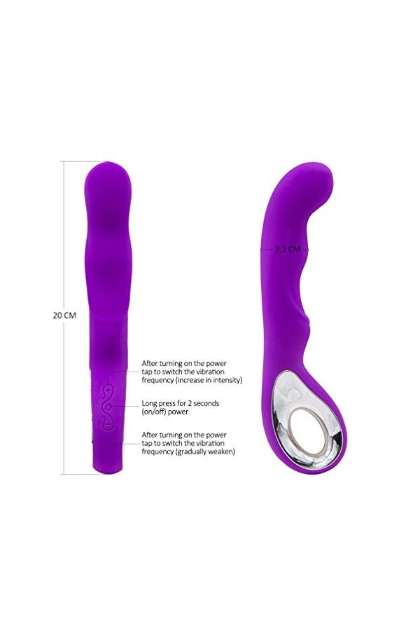 Vibro-masseur Clitoridien Puissant Vibro-masseurs Clitoridien Sex Toyes Toýs Toyspour pour Femme Couple Plaisir Vibrant Gode