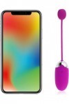 Sex Toýs Femme Clitoridien Oeuf Connecté Telephone Vibro Telecommande A Distance Silencieux, App Bluetooth Oeuf Vibromasseur