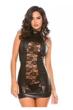 ALLURE LINGERIE Cuir Érotique et Robes en Latex pour Femmes